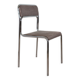 Chrome metal chair