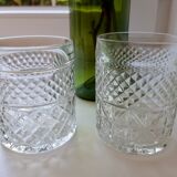 Lot de carafe et ses 6 verres à whisky