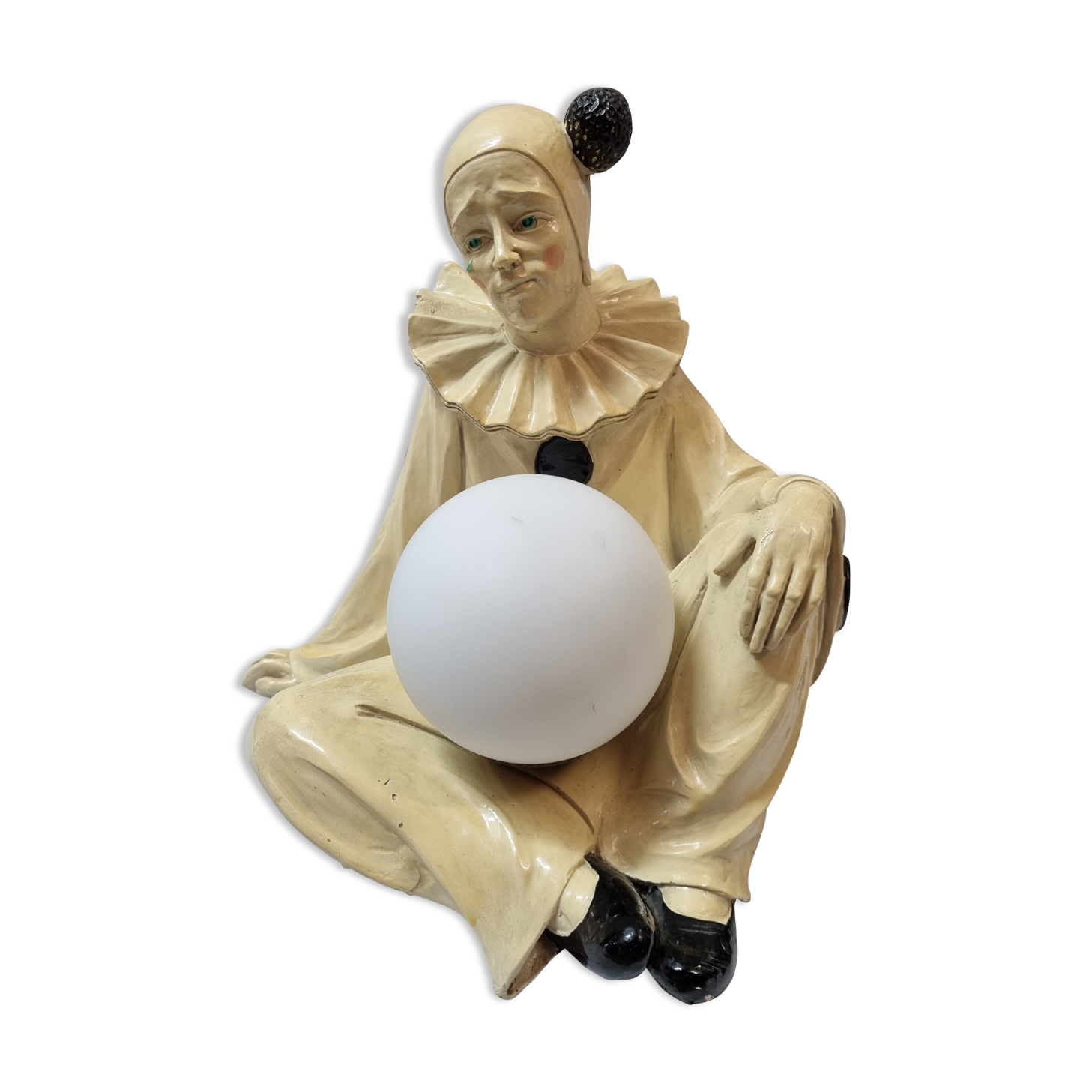 Vintage Pierrot lamp from 1980