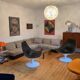 A pair of Moon armchairs by Pietro Arosio, Tacchini, Italy
