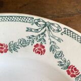 Moulin des Loups soup plates with garlands