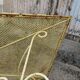 Wrought iron garden table full old garden furniture