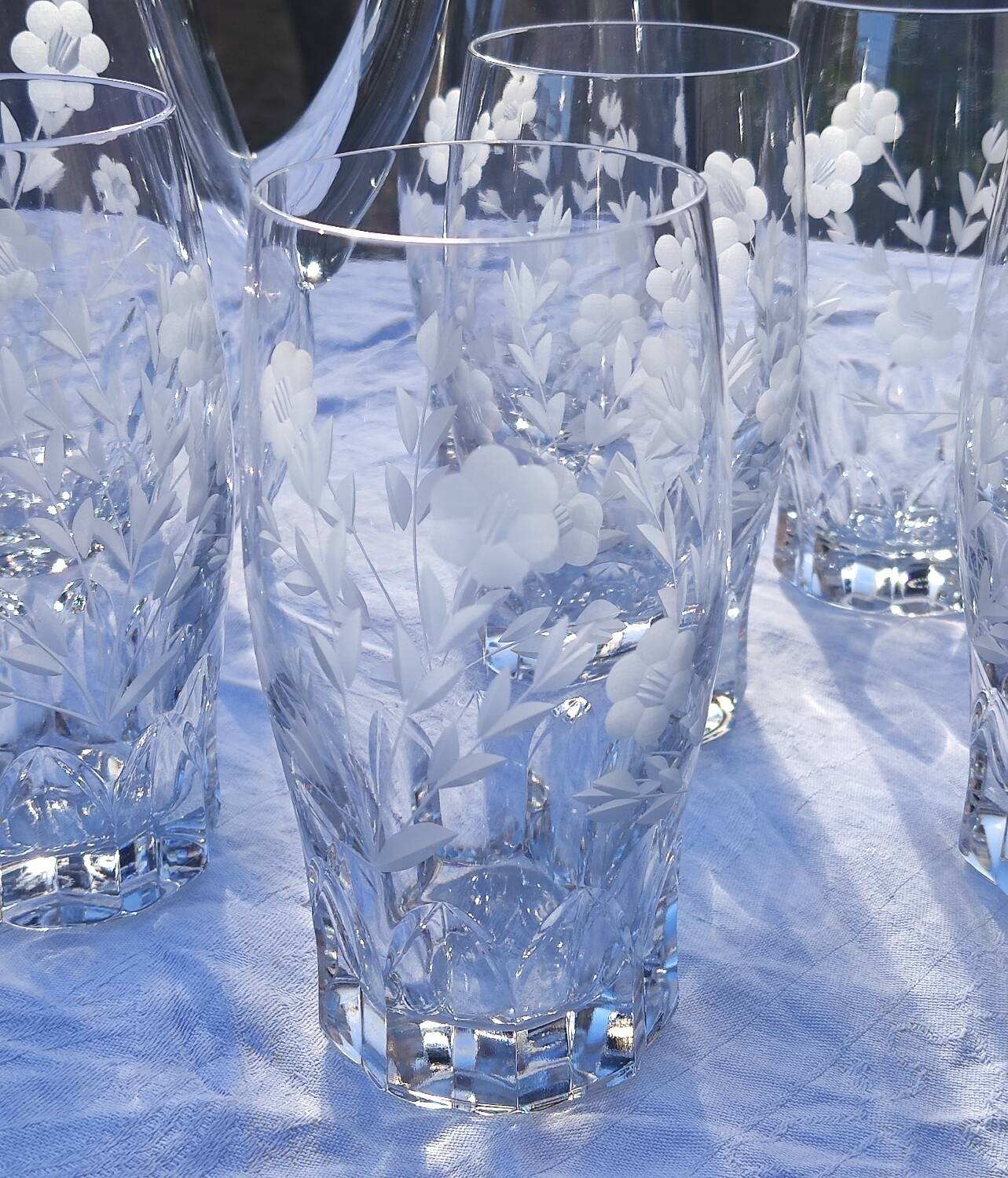 Villeroy & Boch crystal orangeade cocktail set