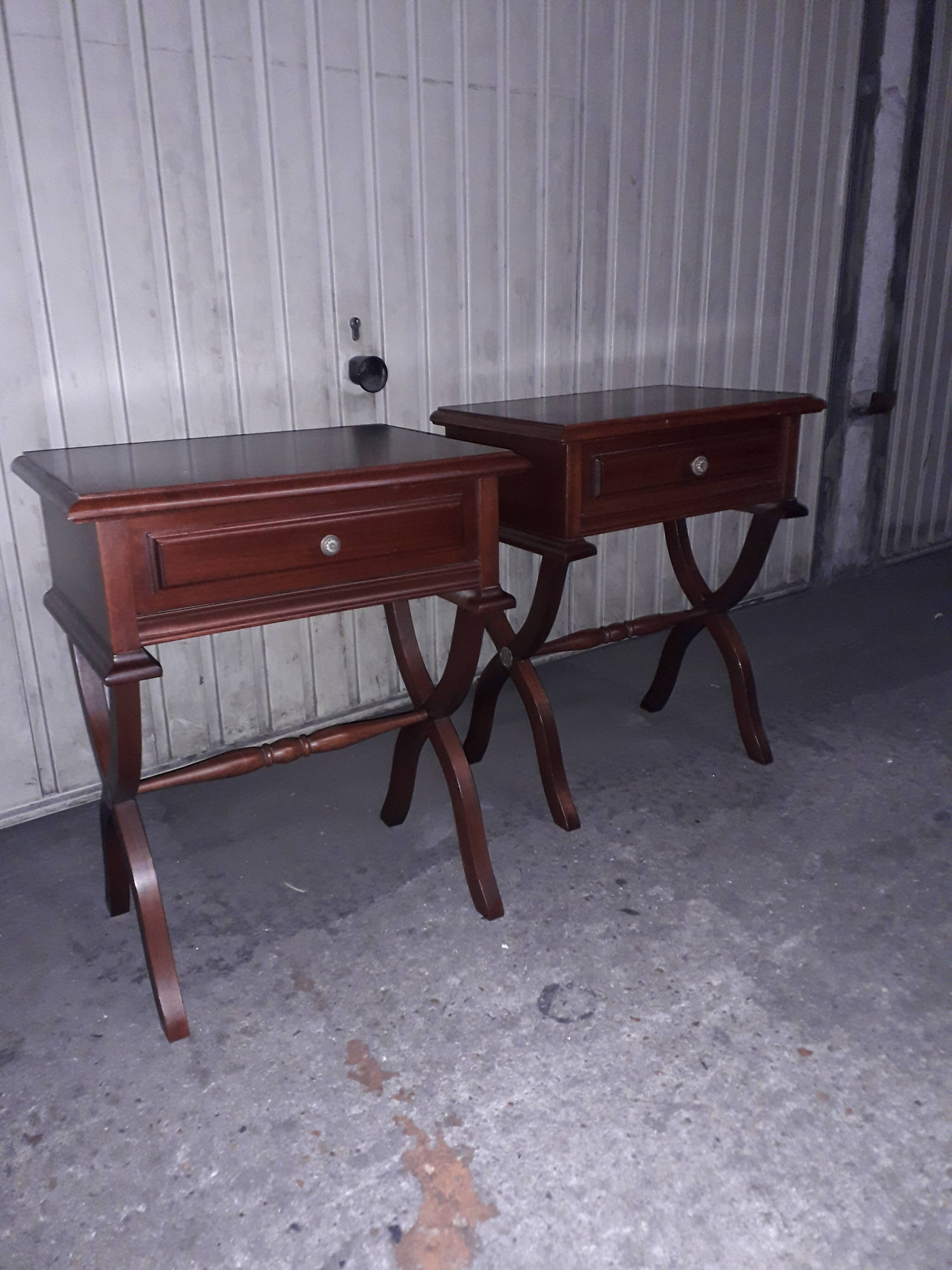 Pair of bedsides table