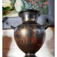 Italian artisanal reproduction Etruscan bucchero vase