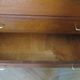Pretty vintage chest of drawers - 4 drawers - 1960s - refined Scandinavian style - medium oak color