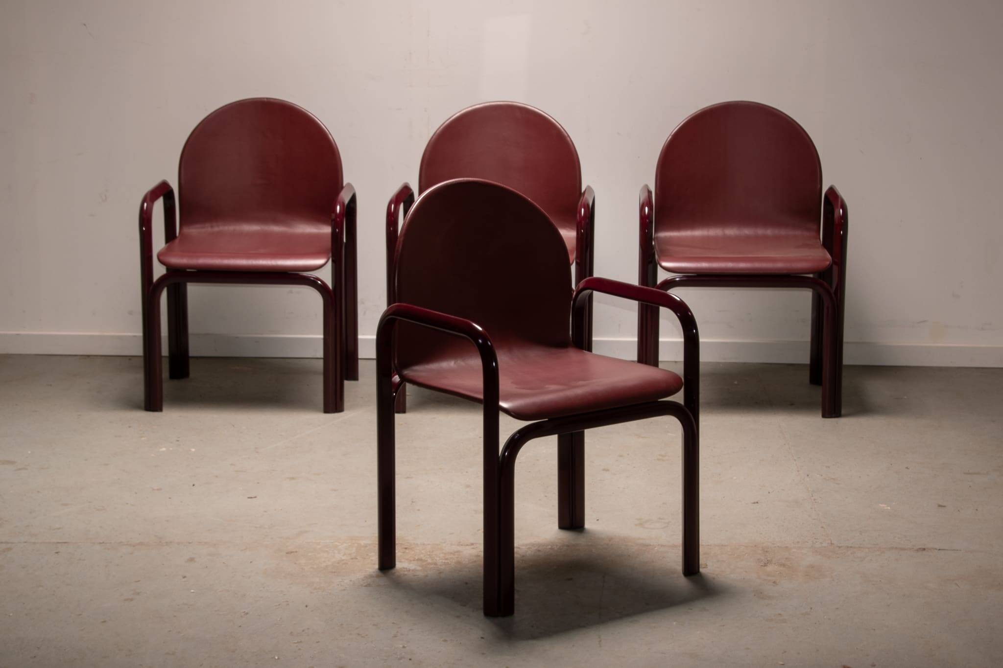 Orsay armchairs by Gae Aulenti for Knoll