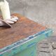 Industrial workbench steel green kitchen or bathroom furniture
