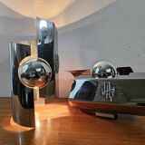 Vintage chrome wall lights - 70'S design