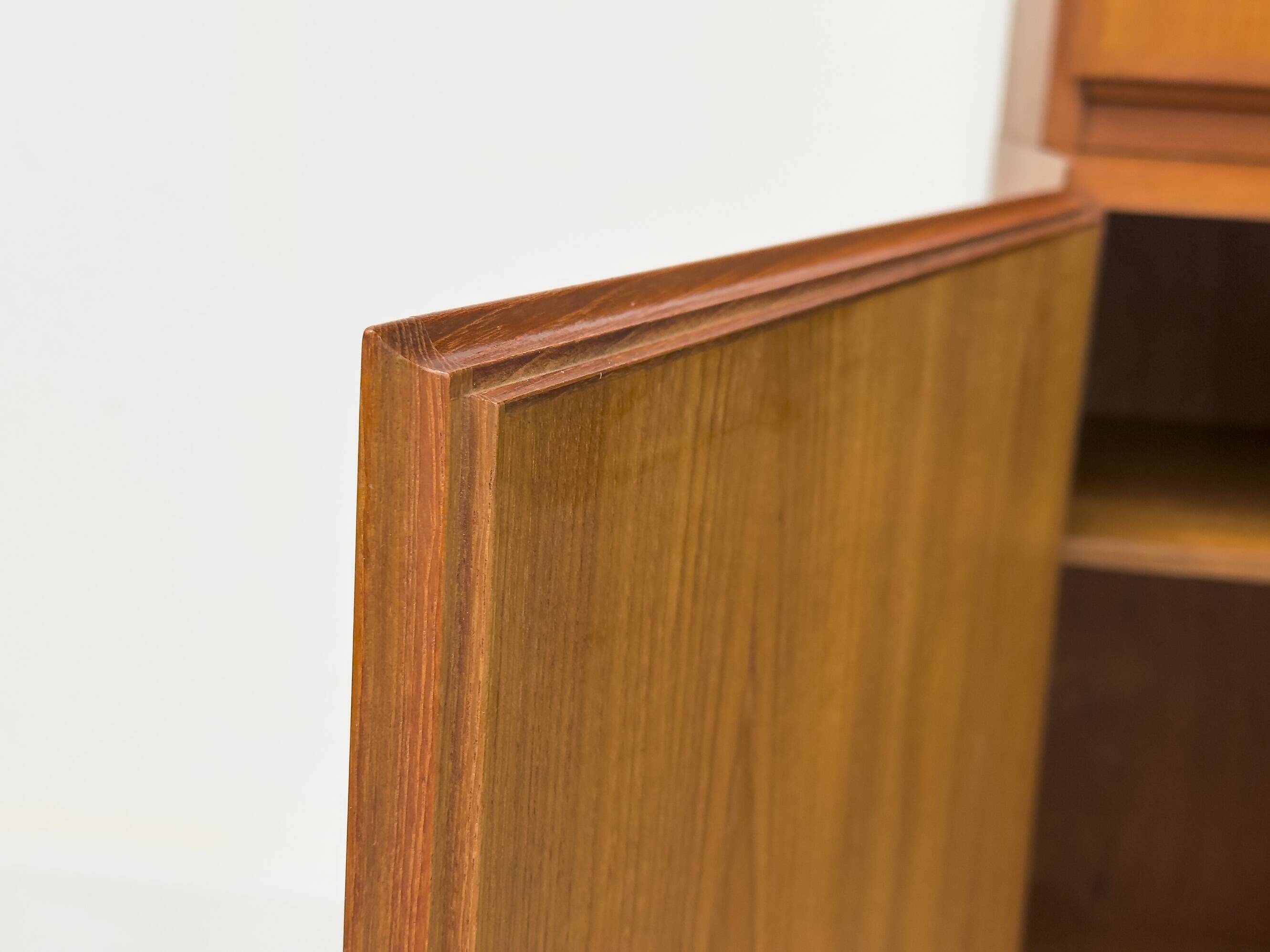Vintage Teak Bookcase with Desk from Omann Jun, 1960s