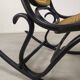 Rocking-chair curved wood