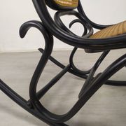 Rocking-chair curved wood