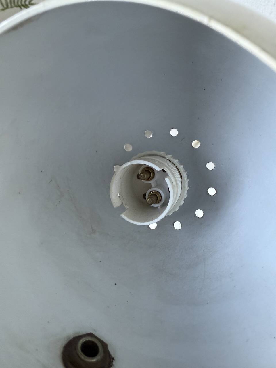 Paire de lampes « eyeball » années 80