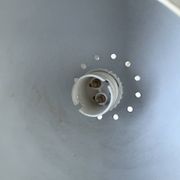 Paire de lampes « eyeball » années 80