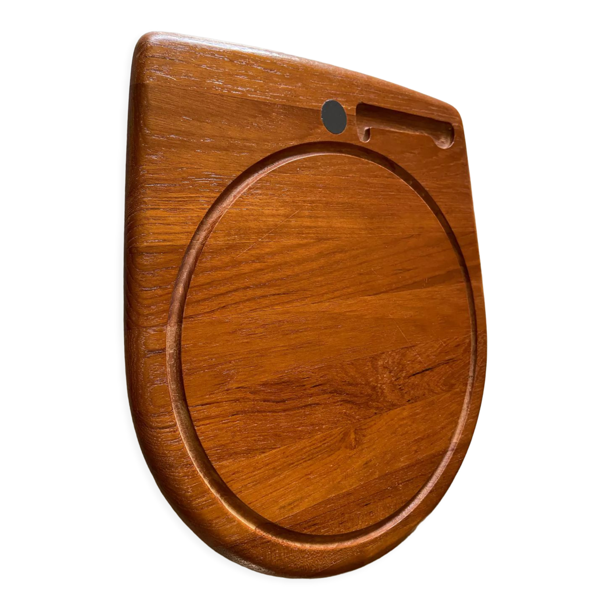 Digsmed Denmark solid teak cheese platter