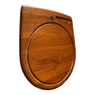 Digsmed Denmark solid teak cheese platter