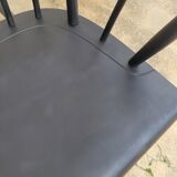Vintage rocking chair rocking chair 1950 black