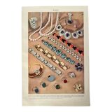 Photographic plate on jewelry and jewelry - 1940