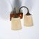 Vintage teak wall lamp for bedside, wall lamp Sweden 1960s