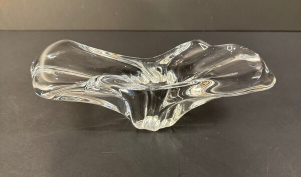 Vide-poche / cendrier en cristal – Baccarat, modèle Avila