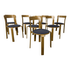8 chaises bruno Rey –
