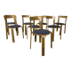 8 Bruno Rey chairs – Dietiker – Model 3300 – Swiss design