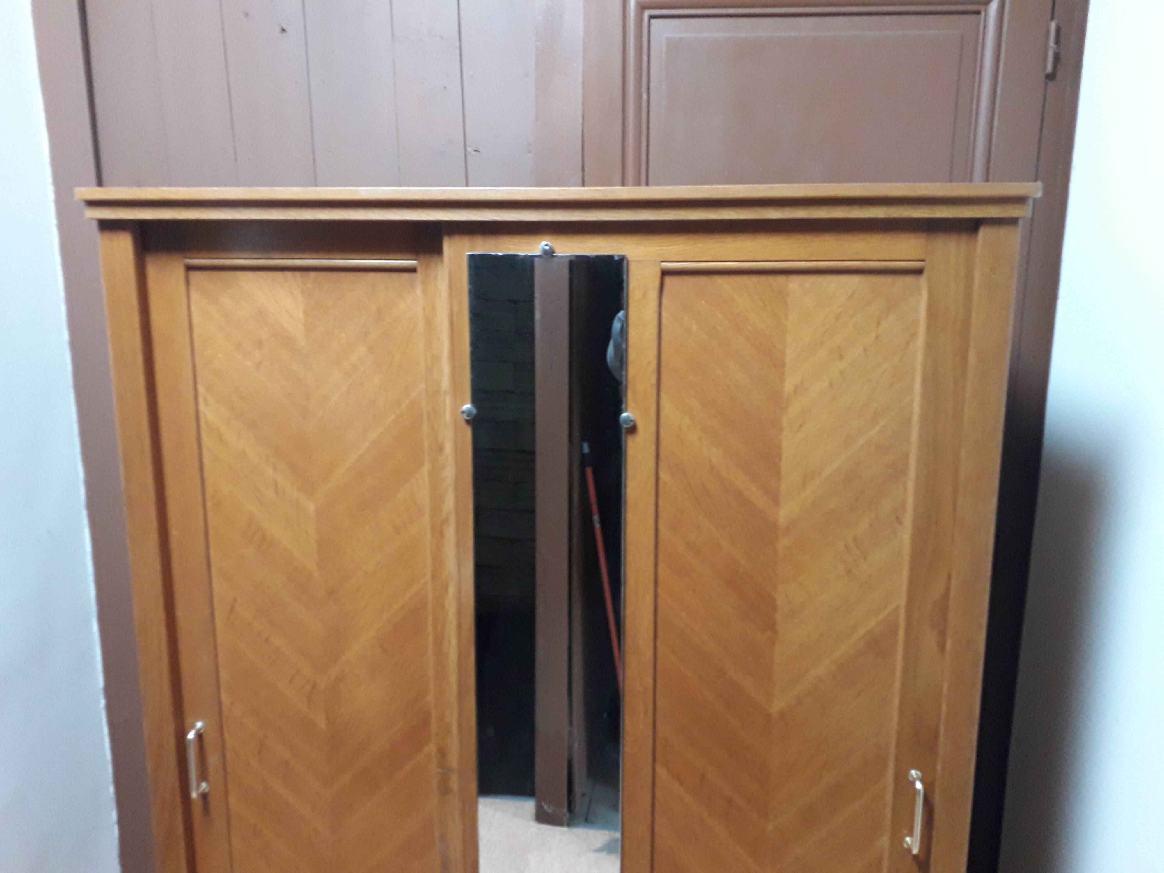 Vintage cabinet feet compass