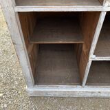 White patinated wooden craft