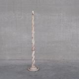 Alabaster french mid-century floor lamp