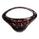 Bol à anse en verre de Murano écaille de tortue - Années 1970