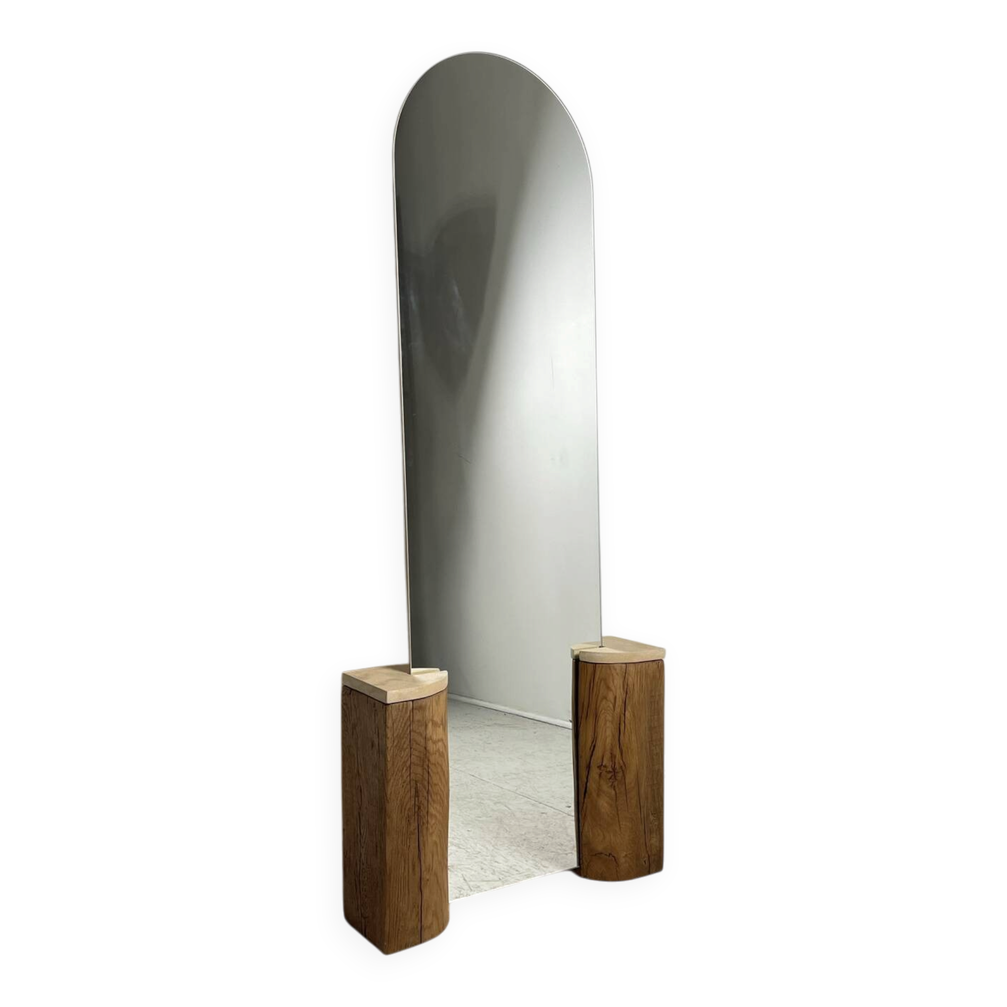 Grand miroir à poser
