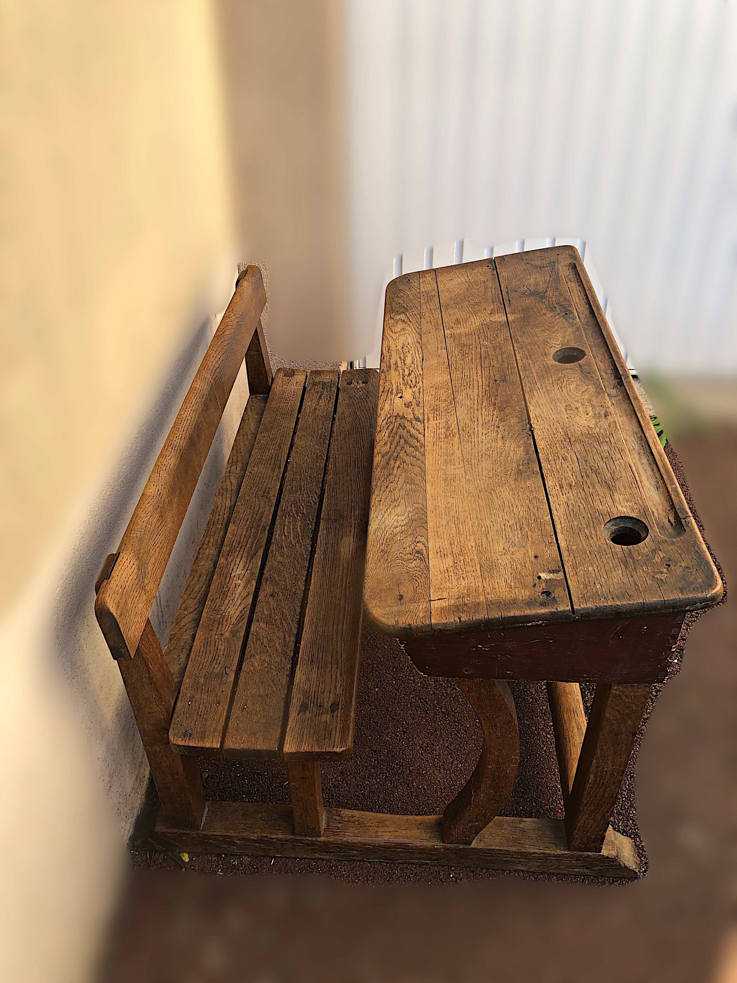 Old school desk