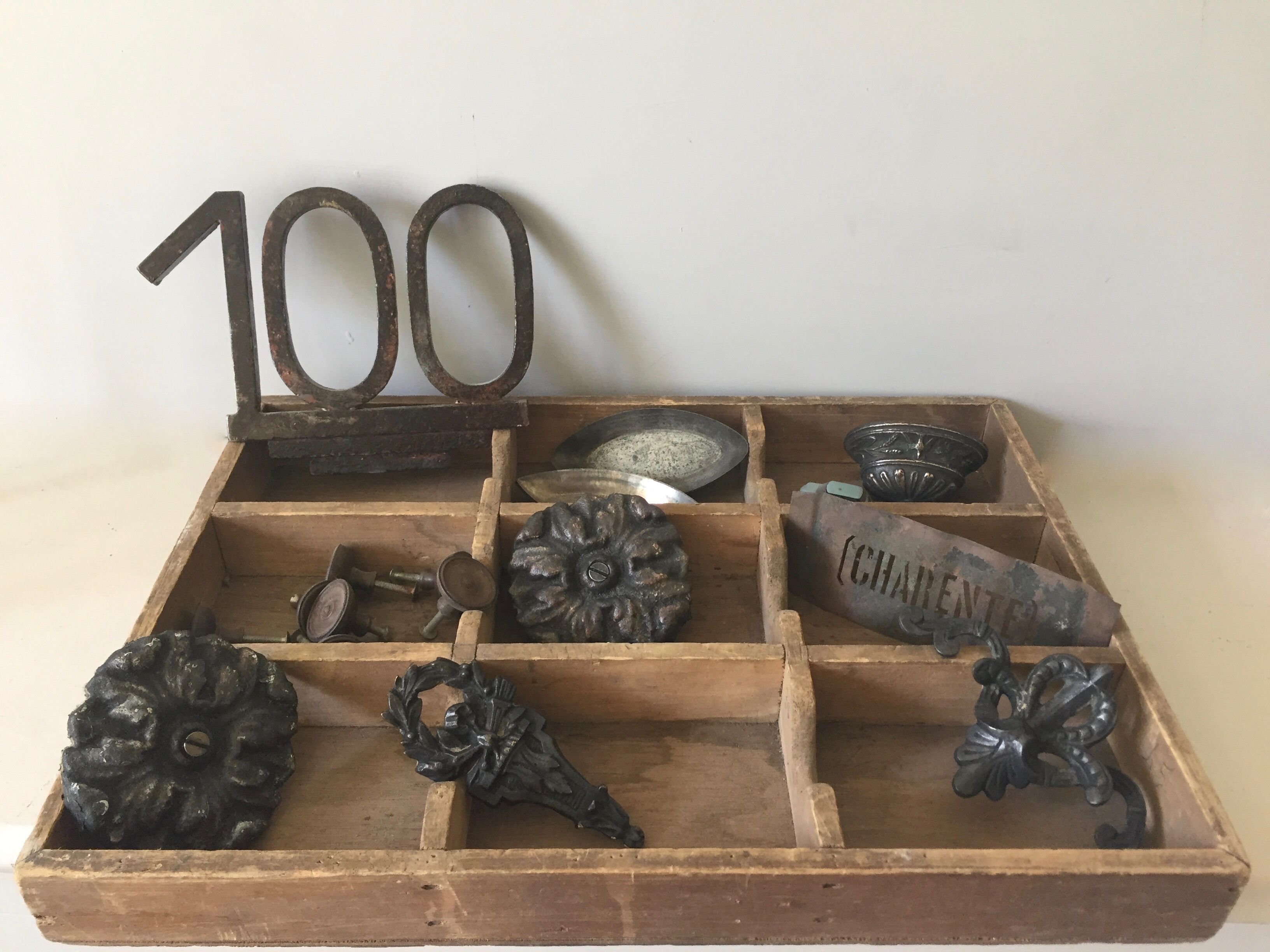 Workshop with 9 compartments locker