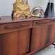 Danish sideboard stamped Bordum and Nielsen in Rio rosewood
