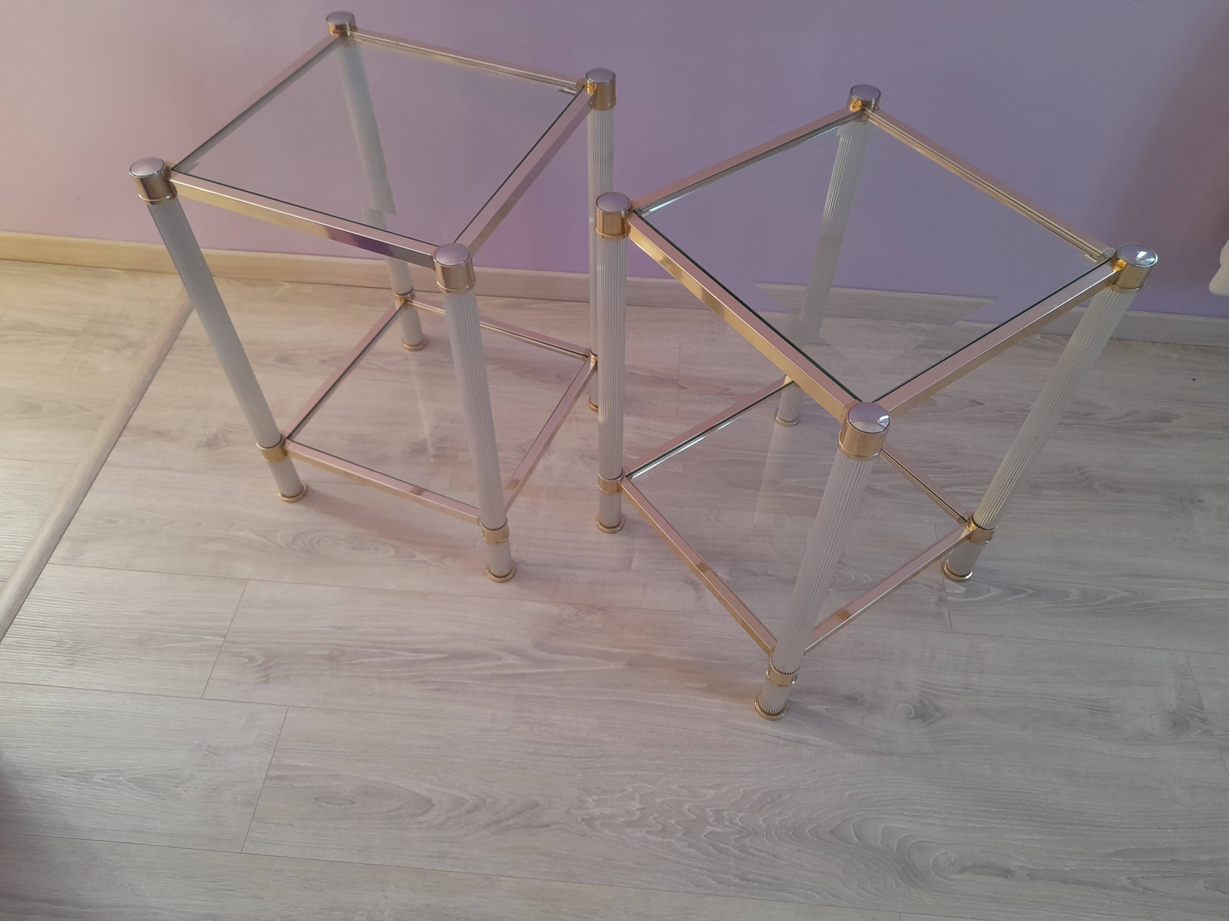 Paires de tables basses bouts de canapé