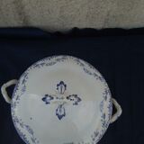 Vegetable in creil and montereau earthenware service mireille labrador diam 19.5 cm