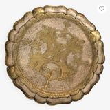 Golden Beige Italian Tray