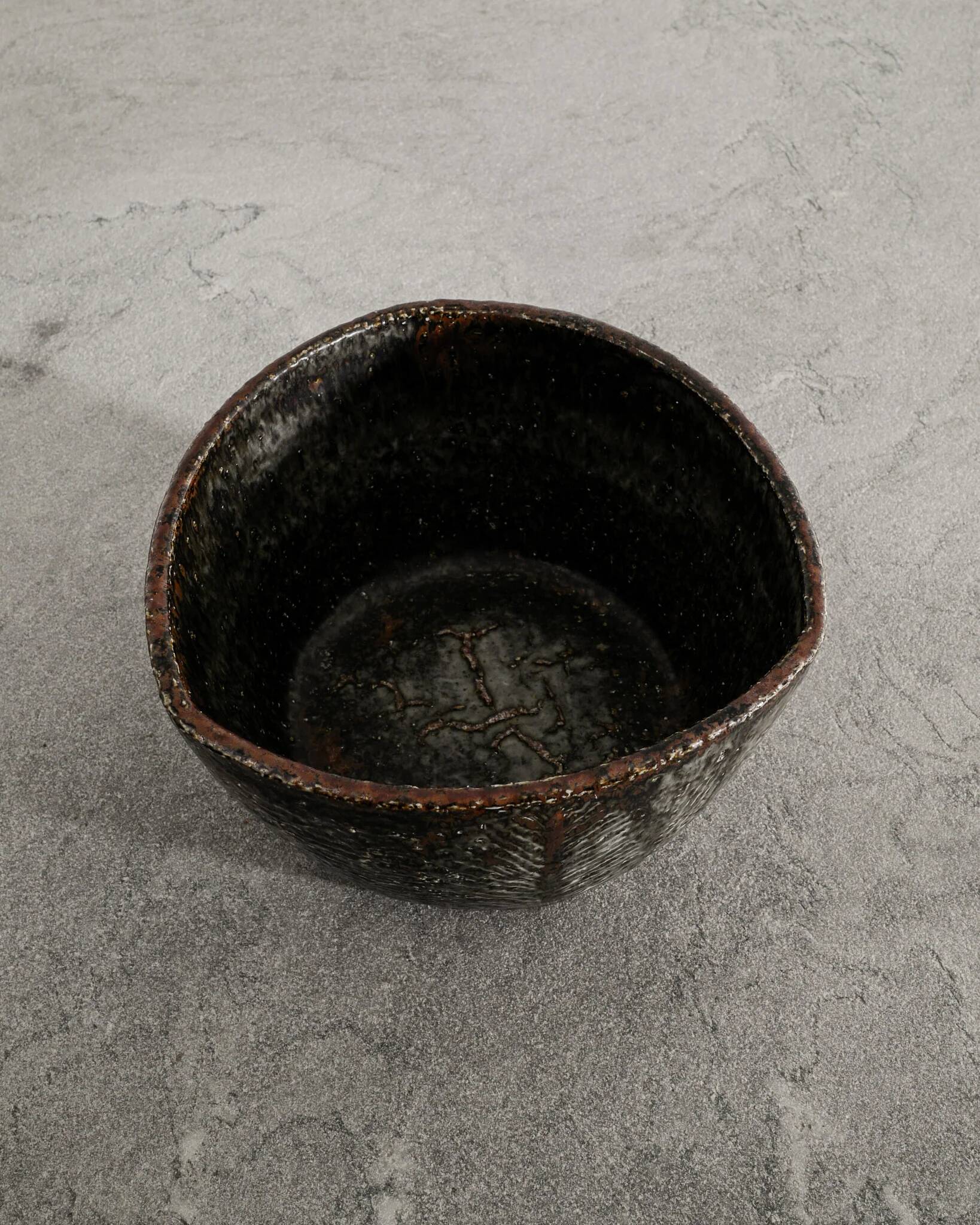 Vintage Swedish Mid Century Ceramic Bowl by Carl-Harry Stålhane, 1950s