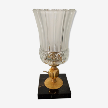 Marble and lation lamp
