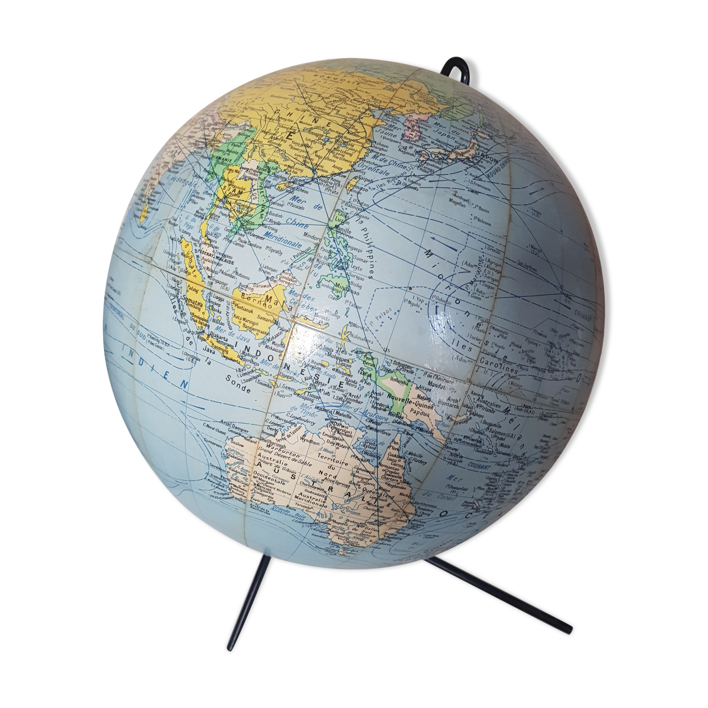 Globe Terrestre "Girard et Barrere" Paris