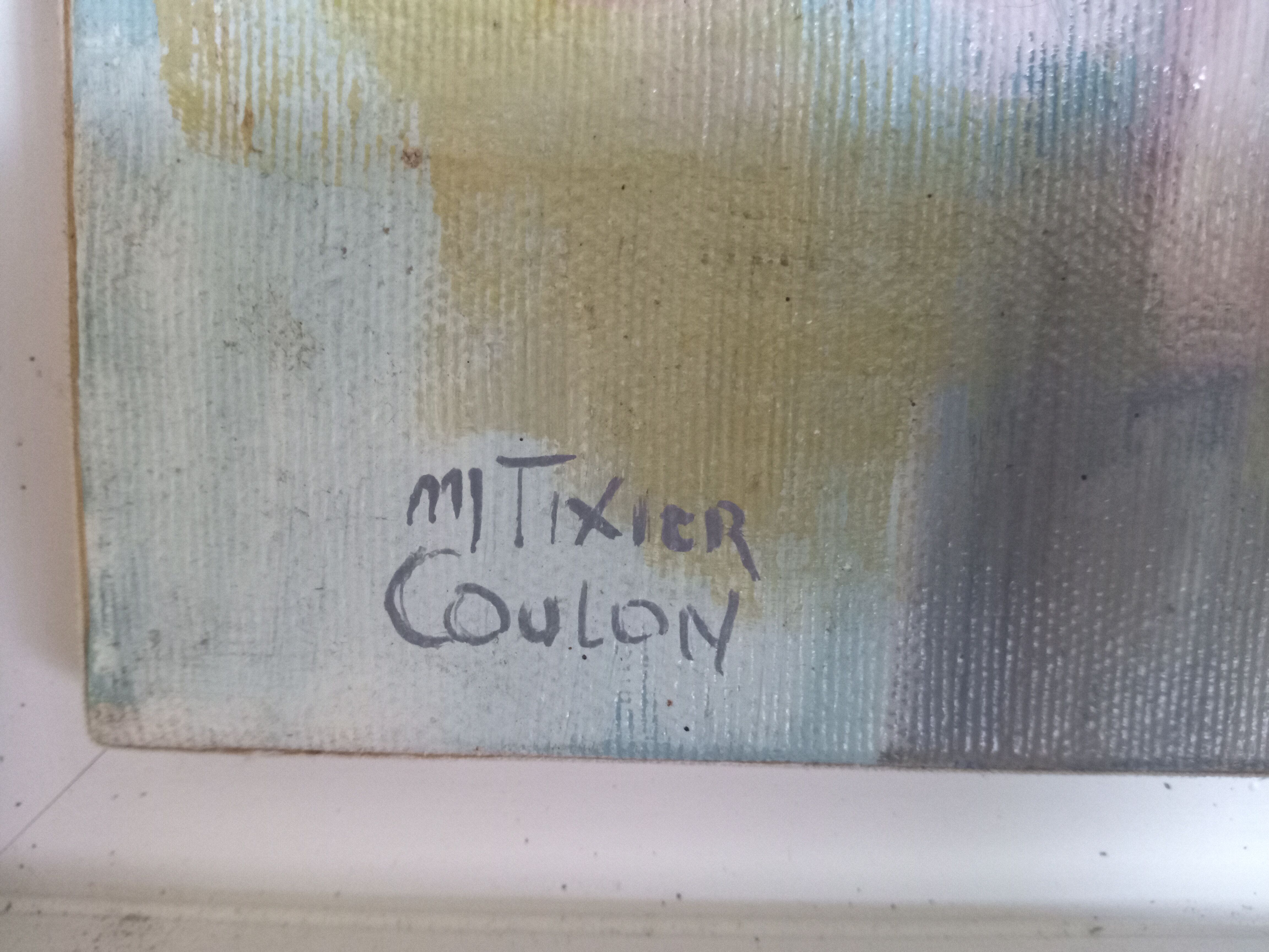 Impressionist still life with flowers, oil on canvas signed and framed