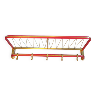 Portemanteau façon porte-bagage de train l=63cm