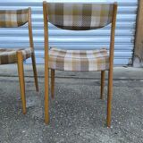 Set of 4 Scandinavian chairs 1970