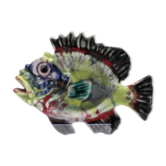Pocket empty ashtray scorpion Vallauris