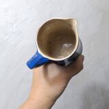 antique Longchamp style ceramic pitcher