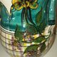Vintage figurative pitcher in glazed terracotta – Female character
