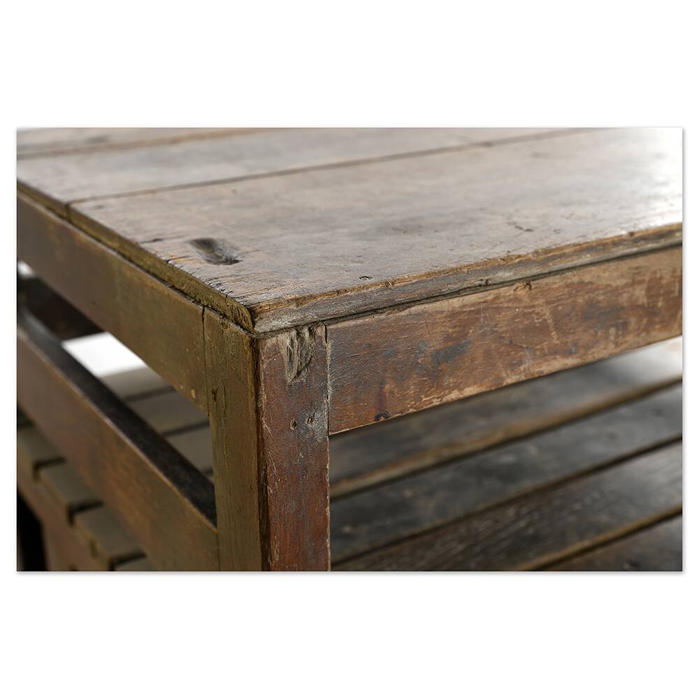 Solid wood filing cabinet