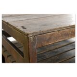 Solid wood filing cabinet