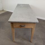 Bistro table zinc tray 185 cm