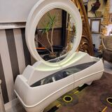 Cómoda / Tocador style Space Age, Firma DBM, lacquered wood and glass fiber, 70's – Italia